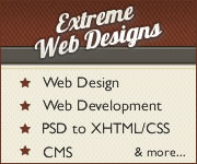Web Design, Web Development and more. Visit Extreme Web Designs today!